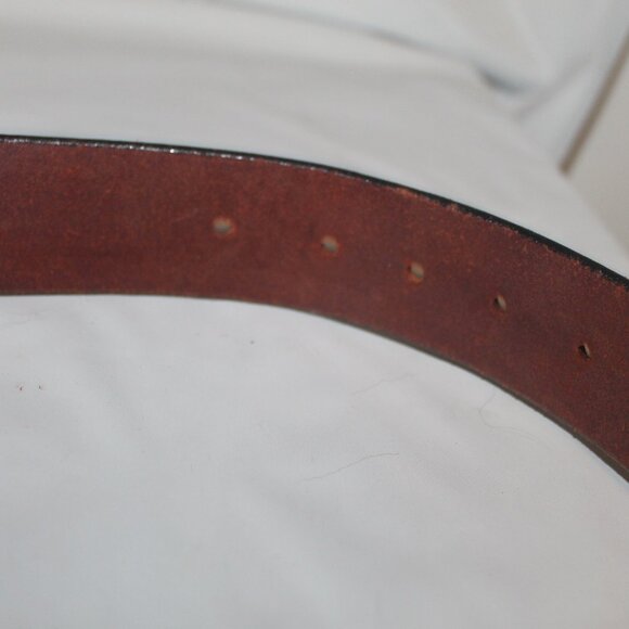 Wehmeiers New Orleans Texas Lone Star Removable Buckle Belt M - Picture 7 of 7